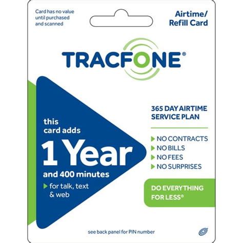 Walmart one year TracFone cards